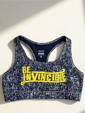 Nike Pro Dri-FIT Be Invincible Strong Racerback Sports Bra | Size Medium